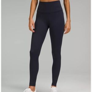 Navy wunder under leggings (brushed)